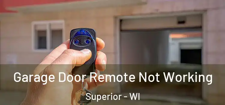  Garage Door Remote Not Working Superior - WI