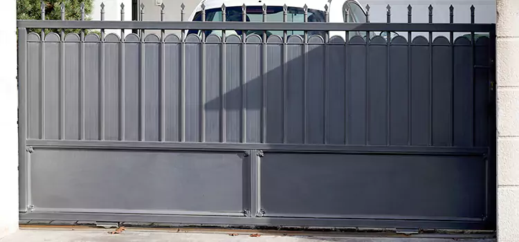Metal Driveway Gate Installation Superior
