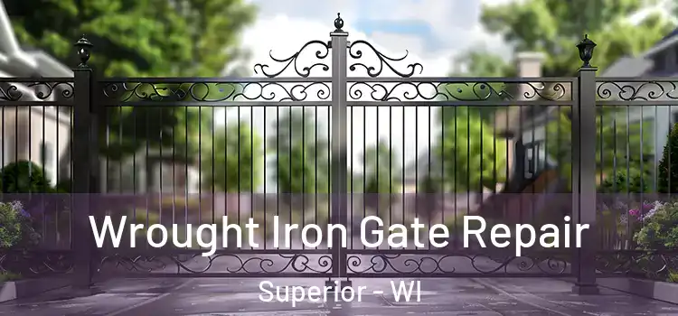  Wrought Iron Gate Repair Superior - WI